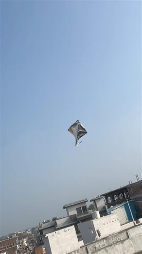 Make a kite using silver rool 😍😱 #shorts