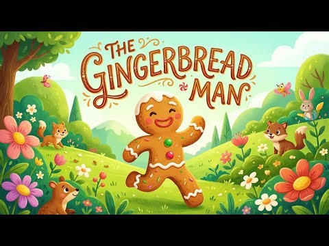 The Gingerbread Man Story | Fun Animated Moral Story | cartoon Story for Children |