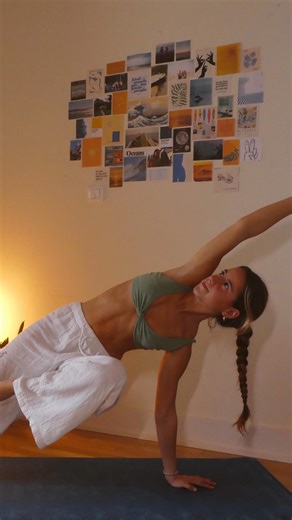mar 🪬 on Instagram: "new yoga flow out on my channel ✨link in my bio or comment FLOW and i’ll send it straight to you 🫶 this is a strong and creative vinyasa, with lots of side planks, side strengthening and lengthening, some pistol squat play, as well as an opportunity to practice inversions a chance to get out of the mind, into the body and challenge yourself mindfully while feeling amazing 🩵 i hope you enjoy it and have fun moving your body and exploring what it can do 🙃 much love, mar🪬"
