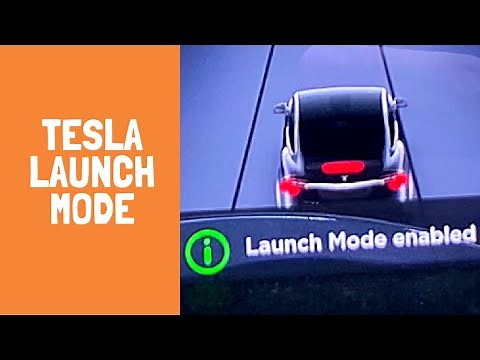 How to use Launch Mode in a Tesla