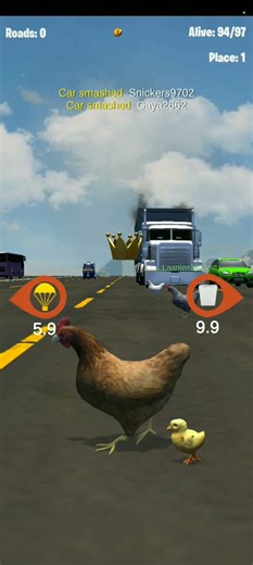 Chicken run Game play #mobilelegends #gameplay #video #shorts