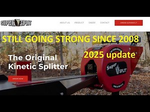 SUPER SPLIT Kinetic log splitter 17years later