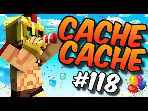 CACHE CACHE SUR MINECRAFT SPÉCIAL ANNIVERSAIRE ! EPISODE 118 !