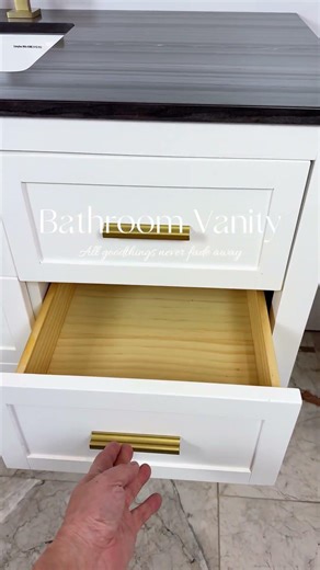 Ralph 48” Wall Mounted Vanity | Floating Design Meets Palissandro Blue Marble!#bathroomvanity