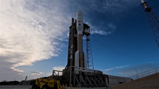 United Launch Alliance has initiated the countdown for launch of the Atlas V rocket to deploy 29 advanced broadband satellites into space for Amazon Leo. Our overnight launch opportunity opens at exactly 1:45:30 a.m. EDT (0545:30 UTC) for liftoff from Cape Canaveral Space Force Station in Florida.The launch countdown is a tightly scripted sequence of procedures and steps over the next seven hours that will complete pre-launch testing, fill the rocket with propellants and put systems into flight 