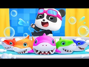 サメの家族☆Baby Shark | 人気童謡 | 赤ちゃんが喜ぶ歌 | 子供の歌 | 童謡 | アニメ | 動画 | ベビーバス| BabyBus