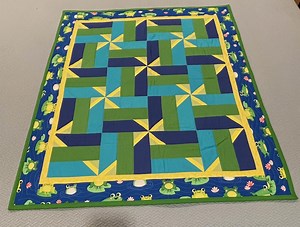 Baby Play Mat, Baby Quilt, Frog - Etsy