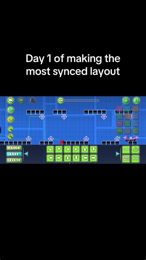 Creating the Most Synced Geometry Dash Layout