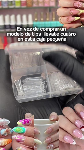 Ya no vuelvas a comprar un modelo de tips, pudiendo escoger esta caja, pero por si las dudas tengo todas estas opciones en diferentes tamaños largo y colores te ayudan en los comentarios #nails #tipsdeuñas #fblifestyle