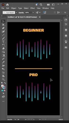 Transform Objects Randomly in Illustrator #adobeillustrator