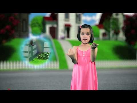 Itsy Bitsy Spider in ASL - Animated, learn how to sign