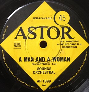 Sounds Orchestral - A Man And A Woman (Un Homme Et Une Femme)