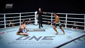 That Ev Ting knee 😱 Download the ONE Super App now 👉 http://bit.ly/ONESuperApp | ONE Championship
