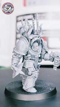 Traitor Terminator! Building Chaos Space Marines #warhammer40k #chaosspacemarines