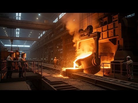 Inside the Steel Mill — From Molten Metal to Finished Steel