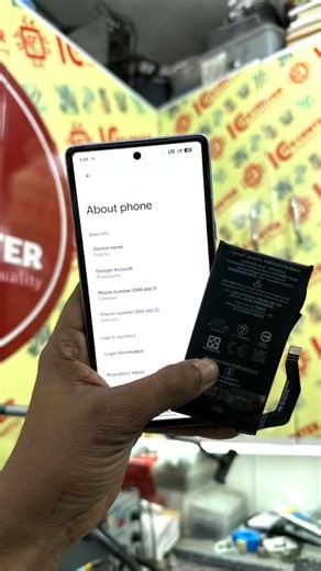 Pixel 7a Orginal Battery Replacement done