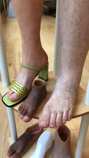 Custom Silicone Prosthetic Skins Display