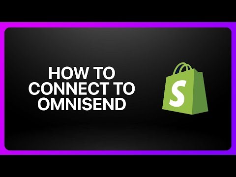 How To Connect Shopify To Omnisend 2026! Tutorial
