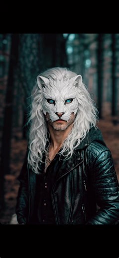 The Birth of an Albino White Lion