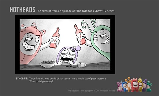 TV Series - The Oddbods Show: Hotheads (2015) - Samantha S Lee