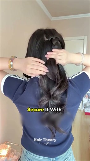 The EASIEST Way to Make Your School Hair Look Pretty! #schoolhairstyles #hairstyle #viralshorts