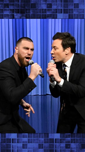 #TravisKelce sings his pump-up song, "Fight For Your Right" by the #BeastieBoys! #FallonFlashback Original Air Date: February 17th, 2023 | The Tonight Show Starring Jimmy Fallon
