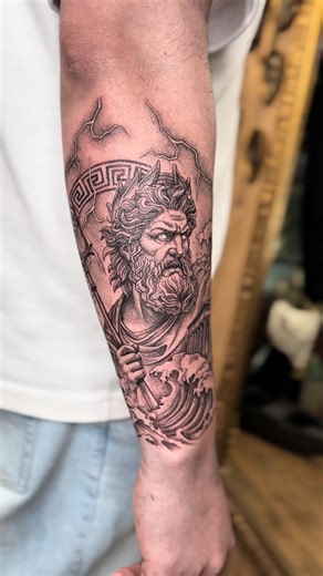 Projet artistique autour de Poséidon en deux jours