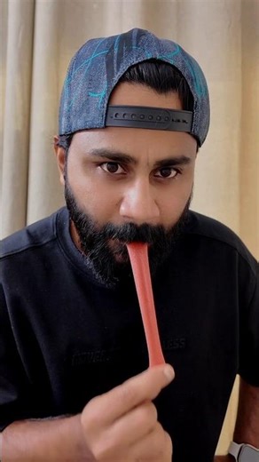 tongue stretch trick #magic #diy