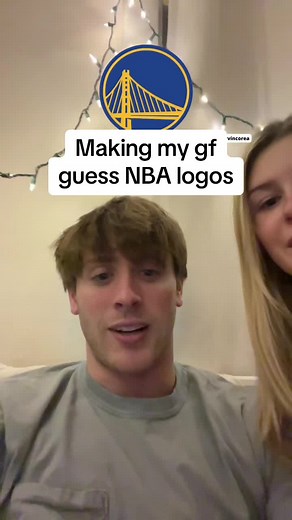 My girlfriend guessed NBA logos #nba
