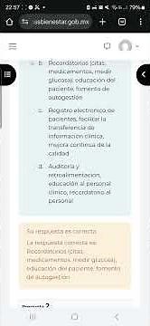 Evaluación Módulo 2. Relevancia de la atención integral en diabetes. IMSS Bienestar. SIESABI