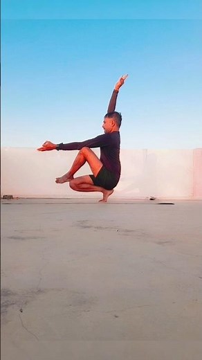 One person yoga 🧘‍♂️ #Yoga