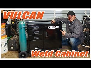 Shop Welding Cart - Vulcan HD Welding Cabinet - Harbor Freight