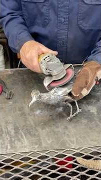 How to Build a Metal Roadrunner Sculpture | DIY Metal Art Project