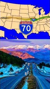 La Carretera Interestatal 70 (I-70) Estados Unidos