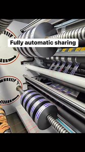 91 reactions | Fully automatic slitting machine #The speed of...
