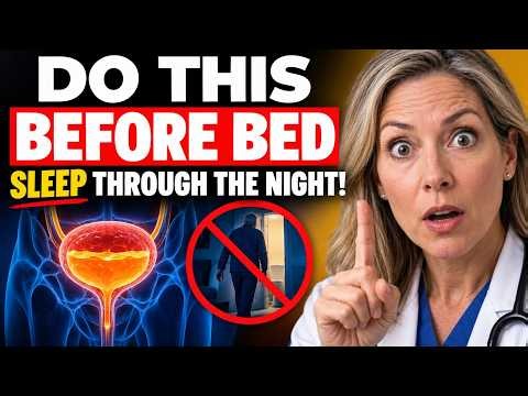 THIS #1 Bedtime Habit That STOP Night time Bathroom Trips For Good (Urologist Approved)