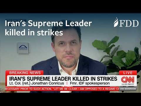 Jonathan Conricus on Iran's Supreme Leader being killed in strikes – CNN