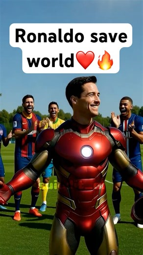RONALDO SAVE WORLD 🔥 #ai #football #ronaldo