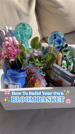 74K views · 225 reactions | The perfect gift for the gardener in your life 珞✨ #BloomBasket | Lowe's Home Improvement | Facebook
