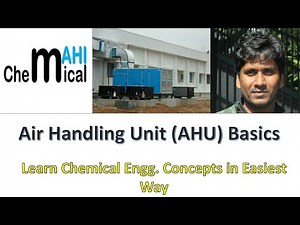 Air Handling unit (AHU) Working principle and Basics ,How AHU works ‪@ChemicalMahi‬