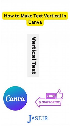 How to Make Text Vertical in Canva #shorts #refresh #computer #viralshort