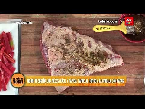 Oven-baked flank steak with potatoes - La Peña de Morfi