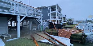 NWS confirms EF-0 tornado hit Cherry Grove area after waterspout moved ashore