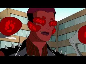 Heatblast vs Rojo , Ben 10 Episode 8