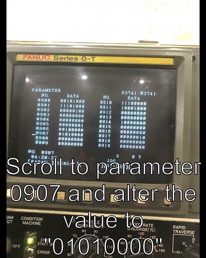 How to enable counting/part counter & time on Fanuc OT.
