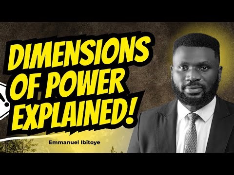 The Four Dimensions of Power you must Know.