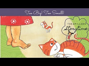 Storybook reading | Too Big! Too Small - Read Aloud Picture Book | The4Pillars Storytime