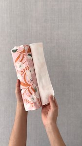 12K views · 127 reactions | Are you ready to ditch paper towels for good? Learn how to make eco-friendly reusable cloth towels with a yard of Organic Cotton Knit >> https://bit.ly/2KJthNr featured design: "Hand Cut Blooms" by beshkakueser | Spoonflower | Facebook