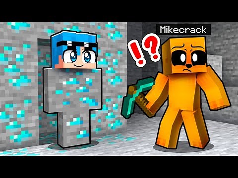 Trolleé a MiS AMIGOS en el ESCONDITE con SKIN de CAMUFLAJE en MINECRAFT 😂 Los COMPAS