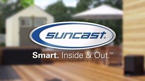 Suncast 25" x 8" x 5.5" Resin Shelf Accessory with Storage Hooks and EZ Bolt Assembly for Select Outdoor Shed Models, Black (2-Pack)